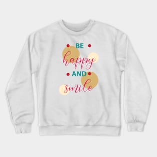 Slogan Crewneck Sweatshirt